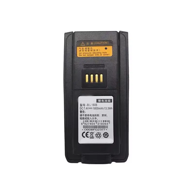 7.4V Vervanging Hyt Bl1806 Bl2505 Li-Ion Batterij Voor Hytera Hyt Pt 580 T 580H Pt 580H Pt 580H Plus Tweeweg Radio 'S Batterij