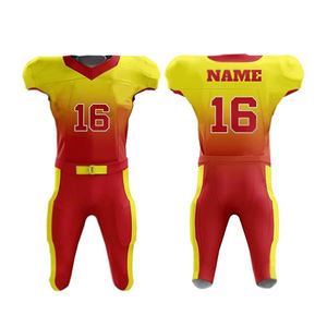 Conjunto de uniforme de ropa deportiva a precio de fábrica al por mayor, camisetas de fútbol americano para hombre, camiseta de fútbol americano - Product Image 1