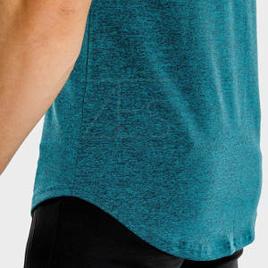 Camisetas de entrenamiento de material duradero de alta calidad, superventas, Camiseta estampada de entrenamiento de ajuste holgado de algodón 100% para hombres - Product Image 4