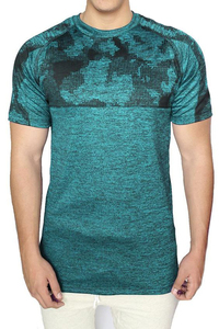 Camiseta de Jersey de algodón 100% con estampado personalizado de alta calidad para hombre, camiseta de manga corta con ajuste Regular, ropa de calle ecológica, estilo de punto - Product Image 3