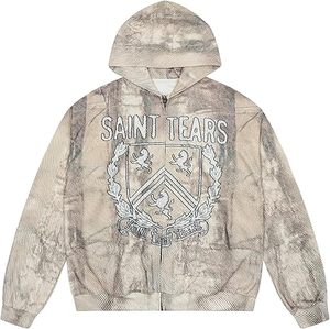 Sudadera con Capucha Nueva 2024 para Hombre, Estilo Urbano, de Alta Calidad, Lavado Ácido, Fabricada por Star Mens - Product Image 1