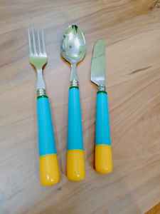 Juego de Cubiertos de Acero Inoxidable con Diseño de Primera Calidad, 4 Piezas, Fabricante Indio, Estilo Vintage, Ecológico, para Regalos - Product Image 3