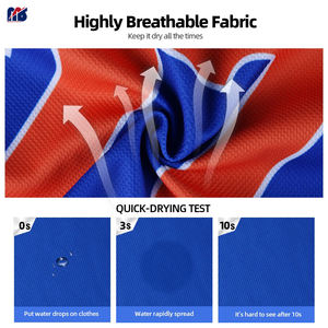 Maillot de Baseball pour hommes, imprimé personnalisée, bleu, tenue à Sublimation, bon marché, livraison rapide, - Product Image 4