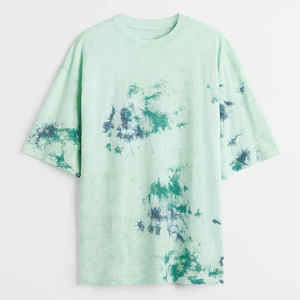 เสื้อยืดโอเวอร์ไซส์ผู้ชายผ้าฝ้ายธรรมดาเฮฟวีเวตสำหรับฤดูร้อน - Product Image 5