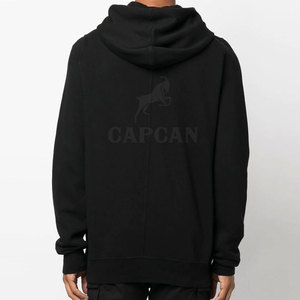Sudadera con Capucha para Hombre, Personalizable con Logotipo, de Invierno, Manga Larga, Corte Regular, con Cuello Teñido Liso y Diseño Sólido - Product Image 3