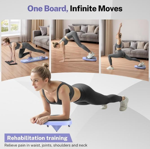 Tabla de Ejercicios Multifuncional 6 en 1 para el Hogar, Tonifica Glúteos, Brazos, Abdominales y Muslos, Compacta y Plegable, para Mujeres, Yoga y Pilates - Product Image 5
