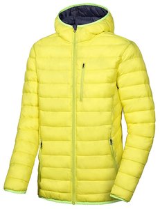 Veste d'hiver épaisse et chaude de couleur unie pour homme, en gros, veste matelassée personnalisée avec logo, veste matelassée - Product Image 3
