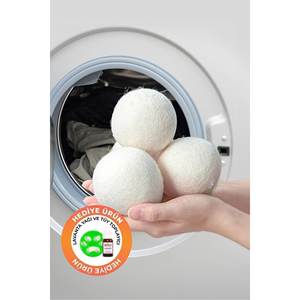 Lavender Oil 6-Pack Wool Drying Balls Natural <b>Fabric</b> <b>Softener</b> <b>Laundry</b> Balls & Discs - Product Image 1