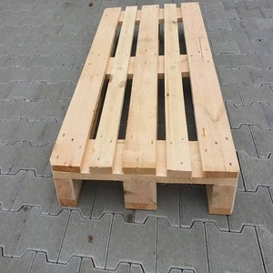 Nouvelles palettes industrielles en plastique en bois d'occasion du fournisseur de palettes européennes de haute qualité Conception simple face à entrée bidirectionnelle pour la logistique - Product Image 3