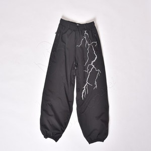 Personalizado impermeable invierno holgado esquí nieve abajo pantalones hombres al aire libre a prueba de viento hombre Snowboard holgado pantalones de esquí con bolsillos con cremallera - Product Image 1