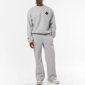 Survêtement deux pièces de haute qualité coutures durables et tissu doux pour un survêtement confortable toute la journée - Product Image 2