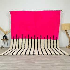 พรมผ้าฝ้ายกันลื่นสำหรับตกแต่งบ้าน1ชิ้น - Product Image 3