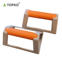 TOPKO Barre de push-up intérieure portable Support de push-up pour musculation du haut du corps