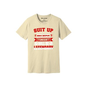 100% Camiseta de punto de algodón Temas de fiesta Imprimir Heavy GSM 160-180 12 opciones de color Colocación de diseño personalizable - Product Image 3