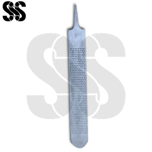 Lima de Cascos de Acero Inoxidable de Doble Cara, Fina y Gruesa, con Agarre Ergonómico, Herramienta Esencial para el Mantenimiento de Cascos Equinos, Raspa para Herradores - Product Image 3