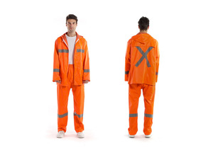 Dernière combinaison de pluie imperméable sur mesure avec tissu respirant et capuche réglable pour le travail en plein air et la protection sportive - Product Image 3