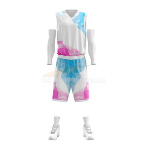 Uniforme de baloncesto de fábrica Sublimación Camisetas personalizadas Equipo de ropa deportiva reversible de secado rápido Kits al por mayor - Product Image 3