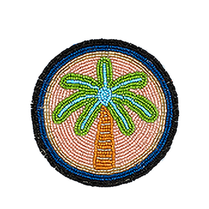 Posavasos de Té Creativos y Novedosos con Cuentas de Arroz con Patrón Personalizado, de Alta Calidad, Ecológicos, con Logotipo Personalizado, Hechos a Mano, Alfombrilla Aislante - Product Image 4