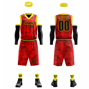 Ensembles de maillots de basket-ball personnalisés Créez votre propre uniforme de basket-ball - Product Image 5