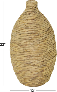 Vase décoratif en jacinthe d'eau pour arrangement floral Fabriqué au Vietnam Matériau écologique pour la décoration intérieure Vente en gros - Product Image 4