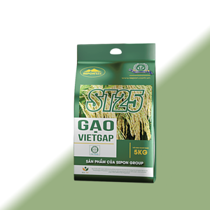 Riz blanc long grain SEPON SPVGrice, texture dure, ST25 Vietgap, certifié ISO 20200 et GMP, sac de 5 kg, exportation agricole du Vietnam - Product Image 4