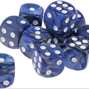 Haute qualité FWE fait à la main 16mm D6 dés en résine imprimés sur mesure jeux de société de haute précision du MDN avec boîtier ABS fabriqués par des experts - Product Image 1