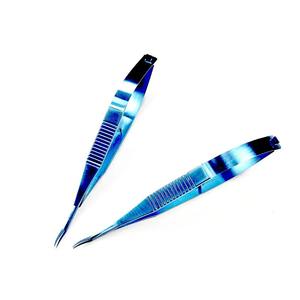Instruments de microchirurgie ophtalmique en titane Ciseaux cornéens droite gauche Ciseaux chirurgicaux ophtalmiques par Zuol - Product Image 5