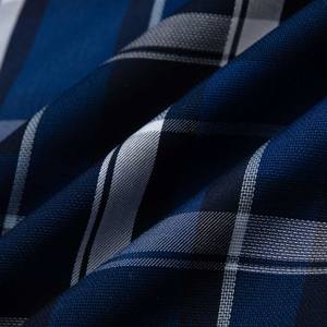 Aristino 100% algodón hombres cuello mandarín Plaid vestido camisas antiarrugas transpirable secado rápido venta al por mayor precio caliente 1SS034AZ - Product Image 5