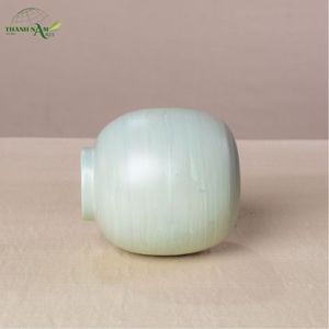 Vase de table en bambou moderne enroulé avec un design durable et écologique, matériau naturel, finition mate douce pour les espaces contemporains - Product Image 2