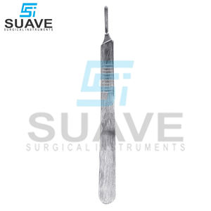 SUAVE SURGICAL INSTRUMENTS mangos y cuchillas de bisturí de acero inoxidable con impresión de logotipo personalizado del mejor proveedor - Product Image 3
