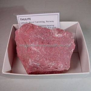 MEJOR VENTA AL POR MAYOR CRISTAL NATURAL NORUEGA THULITA PIEDRA EN BRUTO PARA REIKI PIEDRA SANADORA RAW PINK THULITA PIEDRA CAÍDA - Product Image 5