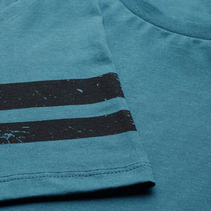 Camisetas de Hombre de Algodón 100% Tejido al por Mayor, Logotipo Personalizado Impreso, Ropa Casual Regular, Serigrafía, Diseños en Blanco - Product Image 6