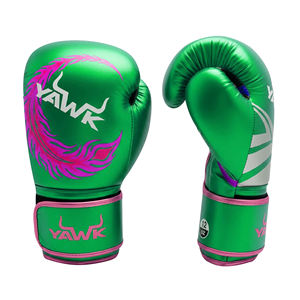 Guantes de Boxeo Profesionales de Piel Sintética de Alta Calidad, Transpirables y Personalizables para Entrenamiento de Combate - Product Image 1