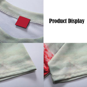 T-shirt de sport pour homme, séchage rapide, respirant, polyester, course à pied, entraînement physique, vêtements de sport, logo personnalisé, OEM/ODM disponible - Product Image 3