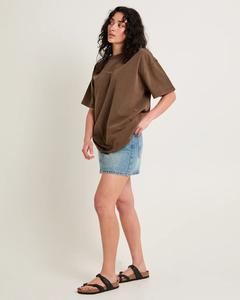 Camiseta Holgada de Verano con Estampado Ecológico para Mujer, Talla Grande - Product Image 4