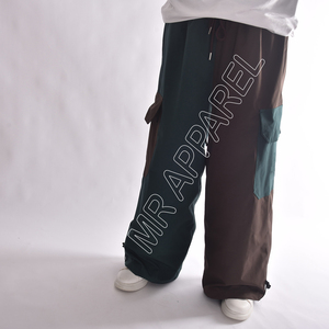 Venta al por mayor hombres al aire libre transpirable Unisex impermeable holgado Cargo nieve pantalones sueltos cortavientos pantalones de esquí de gran tamaño pantalones de snowboard - Product Image 2