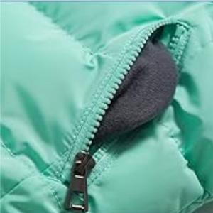 2025 nouveau Design Logo personnalisé mode hiver chaud fermeture éclair col montant sans manches bouffant veste coupe-vent avant - Product Image 4