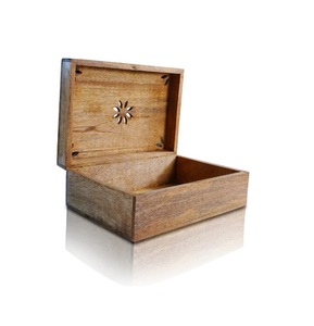 Boîte à bijoux en bois naturel, fabrication artisanale, bois naturel hautement poli, couleur bois naturel, boîte d'emballage en bois de qualité supérieure - Product Image 5