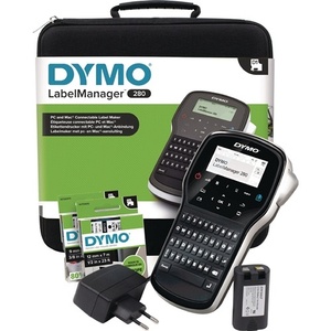 Estuche para Impresora DYMO Label Manager 280, Compatible con Cintas de 6, 9 y 12 mm de Ancho, Suministros de Oficina, Plástico - Product Image 1