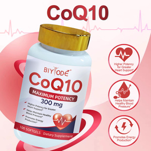 Cápsulas Blandas de Coenzima <span class=keywords><strong>Q10</strong></span> de 300 mg de Marca Privada, con Opción de Personalización de Potencia y Cantidad, Disponible en Diferentes Envases - Product Image 3