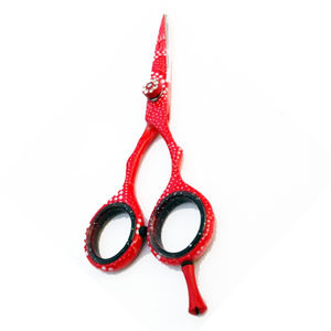 กรรไกรตัดผมสแตนเลสสตีลจากเยอรมันเคลือบกระดาษกรรไกรตัดผมแบบคมออกแบบได้ตามต้องการ - Product Image 4