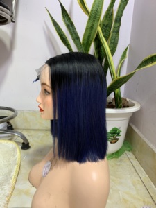 Perruques sans colle moins chères cheveux humains Deep Curly cheveux vierges brésiliens vente en gros 13X4 perruque avant en dentelle vendeurs de perruques frontales en dentelle suisse - Product Image 4