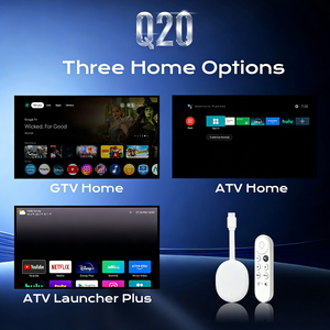 Dispositivo de TV Inteligente Q20 con <span class=keywords><strong>Android</strong></span> 12, H618 Quad Core, 2GB, 16GB, BT5.0, WiFi Dual 5G, 4K HDR, AV1, Control Remoto por Voz BT para TV y ATV - Product Image 2