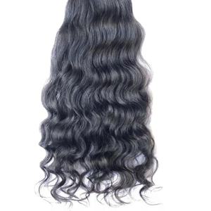 Mèches de cheveux indiens purs et vierges RAW 5A haute qualité, ondulations corporelles/cheveux bouclés, extensions de cheveux humains - Product Image 4