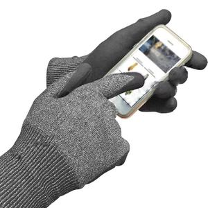 Gants de soudage enduits Seaml pour ouvriers d'usine résistants aux coupures et aux perforations avec doublure en nylon durable Protection des travailleurs - Product Image 5