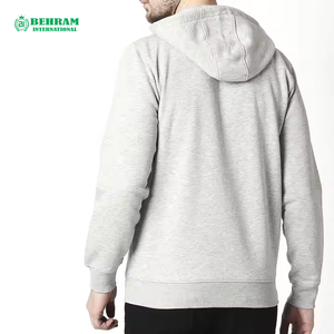 Sweat à capuche unisexe sur mesure OEM - Haute qualité, 100% coton molletonné/éponge française, séchage rapide et respirant, vêtements d'hiver - Product Image 4
