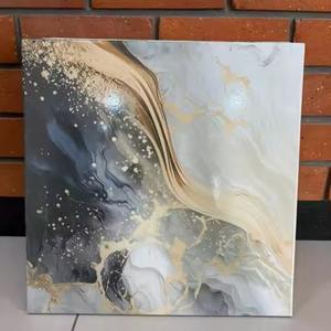 พอร์ซเลนที่แข็งแกร่งอินเดีย40x40ซม. กระเบื้องเคลือบเงาทนน้ำกันลื่นทนต่องานหนักกระเบื้องปูพื้นที่จอดรถ16x16เซรามิกกันน้ำ - Product Image 1