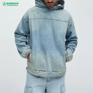 Sweat-shirts à capuche unisexes de qualité supérieure, design personnalisé, logo sur mesure, lavage à l'acide, 100% coton molletonné/éponge française, séchage rapide, respirant - Product Image 4