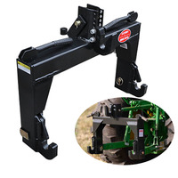 Attelage rapide pour tracteur à 3 points, catégorie 1 2 3, système d'adaptation pour tracteur agricole, compatible avec l'attelage rapide du bras supérieur