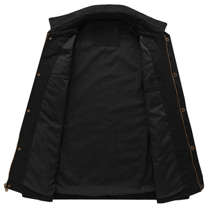 Chaquetas de Hombre de Lona de Manga Larga Transpirables de Algodón de Diseño Moderno y Ecológico Recién Llegadas - Product Image 3